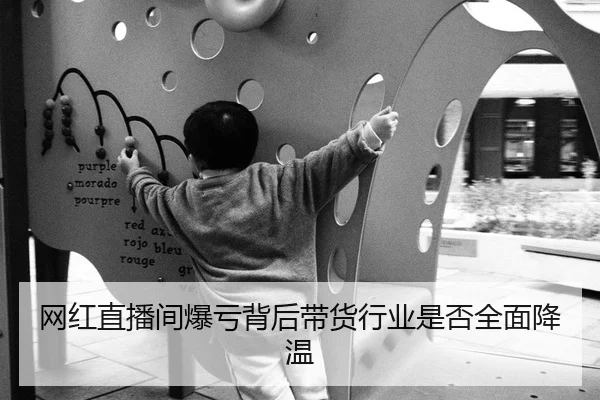 网红直播间爆亏背后带货行业是否全面降温
